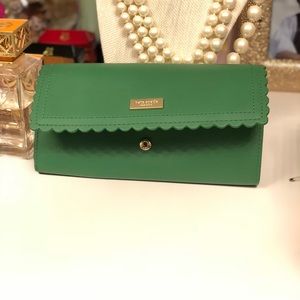 Kate spade kelly green wallet